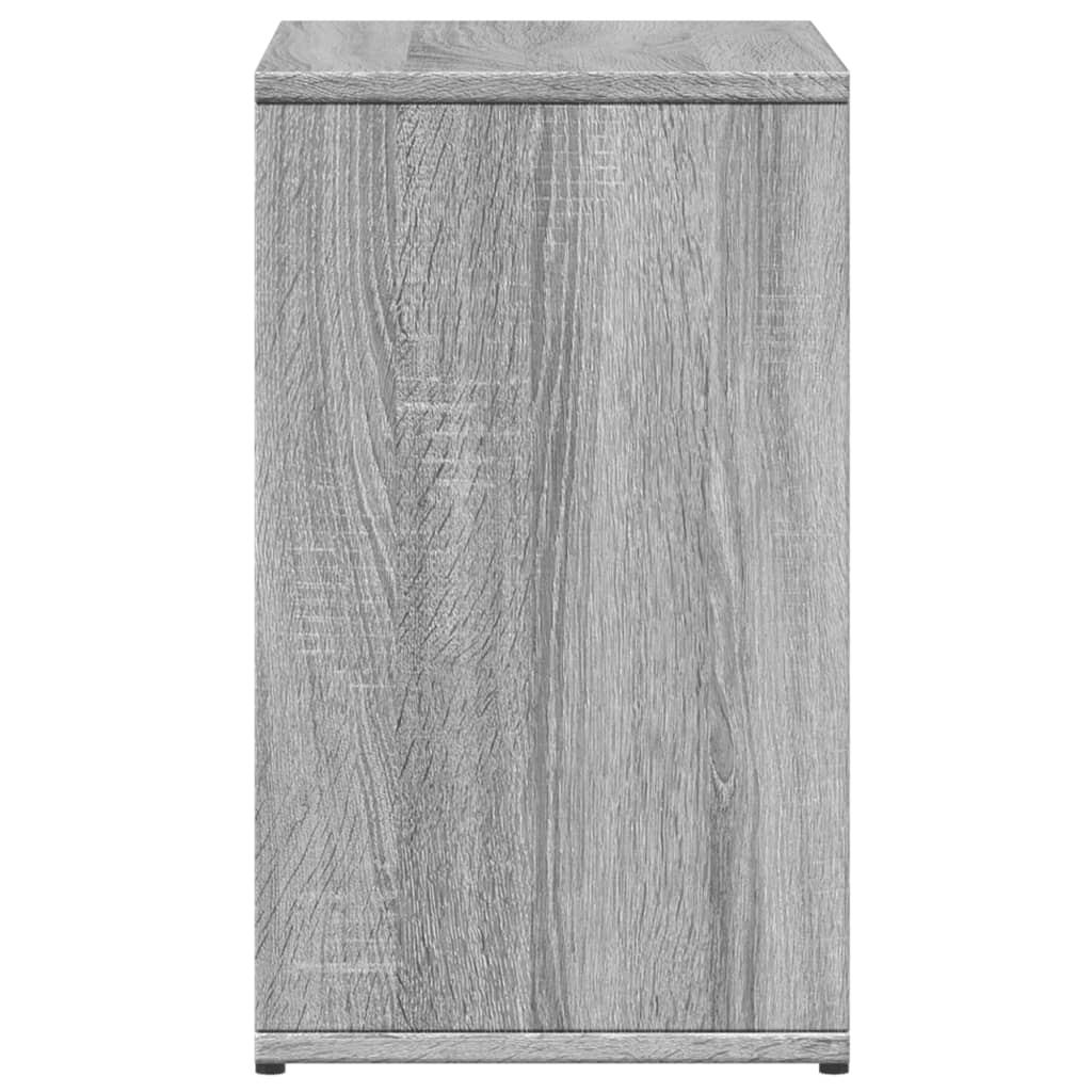 Βοηθητικό Τραπέζι Γκρι Sonoma 50x30x50 εκ. Επεξεργασμένο Ξύλο