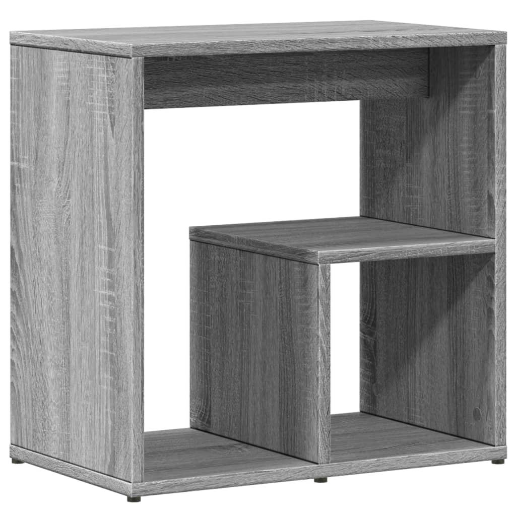 Βοηθητικό Τραπέζι Γκρι Sonoma 50x30x50 εκ. Επεξεργασμένο Ξύλο