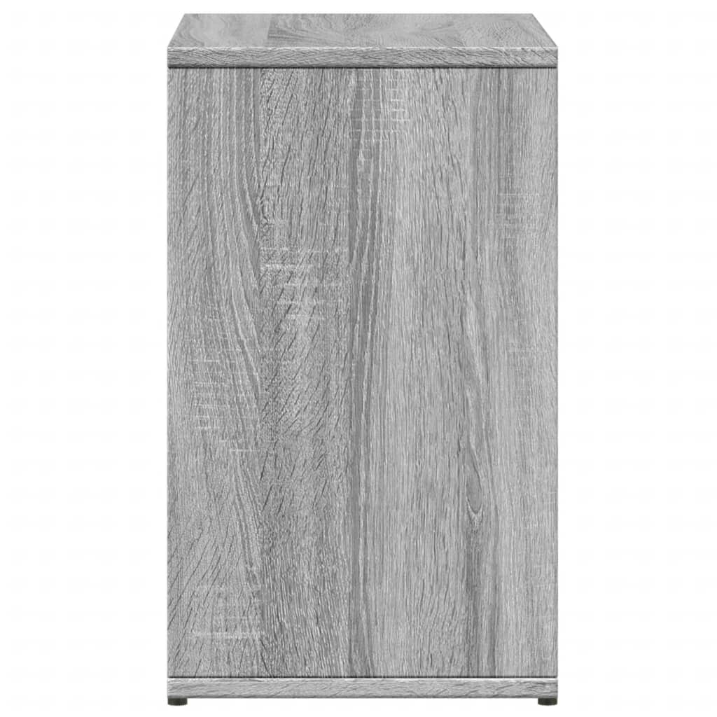 Βοηθητικά Τραπέζια 2 τεμ Γκρι Sonoma 50x30x50 εκ. Επεξ. Ξύλο