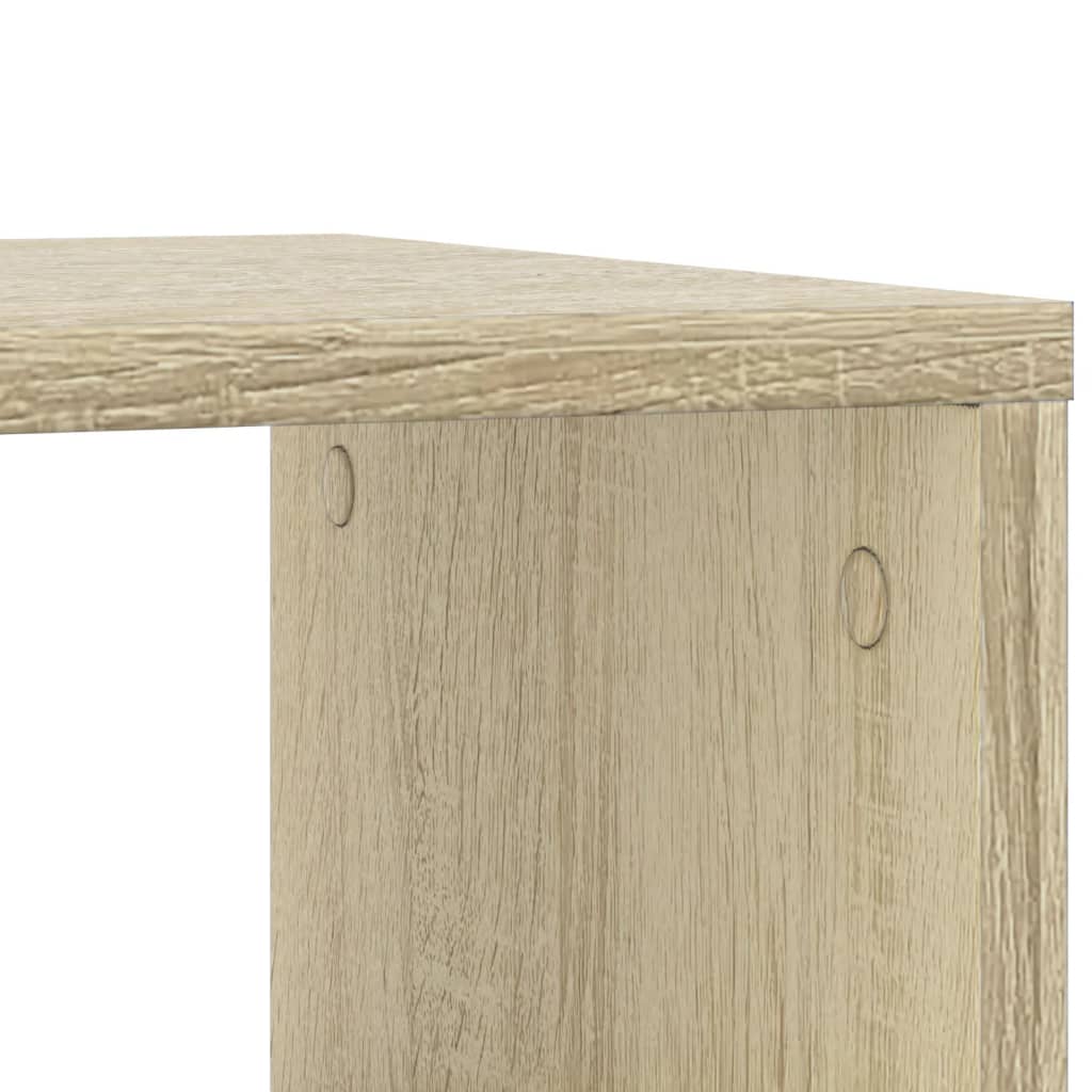 Βοηθητικό Τραπέζι με Ρόδες Sonoma Δρυς 50x30x55 εκ. Επεξ. Ξύλο - Pakobazaar
