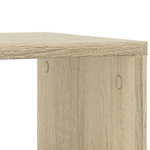 Βοηθητικό Τραπέζι με Ρόδες Sonoma Δρυς 50x30x55 εκ. Επεξ. Ξύλο - Pakobazaar