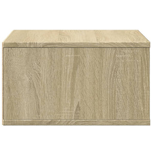 Βάση Εκτυπωτή Sonoma Δρυς 49x40x22,5 εκ. από Επεξεργασμένο Ξύλο