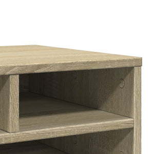 Βάση Εκτυπωτή Sonoma Δρυς 49x40x22,5 εκ. από Επεξεργασμένο Ξύλο