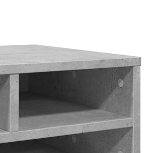 Βάση Εκτυπωτή Γκρι Σκυρ. 49x40x22,5 εκ. από Επεξεργασμένο Ξύλο - Pakobazaar