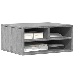 Βάση Εκτυπωτή Γκρι Sonoma 49x40x22,5 εκ. από Επεξεργασμένο Ξύλο