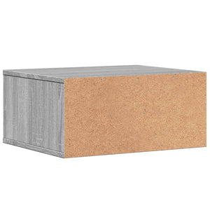 Βάση Εκτυπωτή Γκρι Sonoma 49x40x22,5 εκ. από Επεξεργασμένο Ξύλο