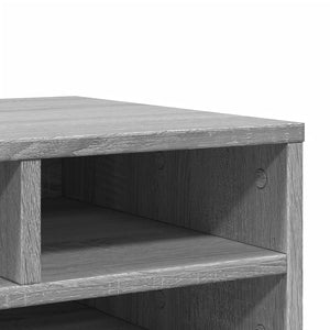 Βάση Εκτυπωτή Γκρι Sonoma 49x40x22,5 εκ. από Επεξεργασμένο Ξύλο