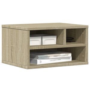 Βάση Εκτυπωτή Sonoma Δρυς 40x32x22,5 εκ. από Επεξεργασμένο Ξύλο - Pakobazaar