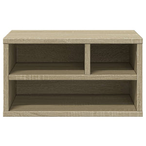 Βάση Εκτυπωτή Sonoma Δρυς 40x32x22,5 εκ. από Επεξεργασμένο Ξύλο - Pakobazaar