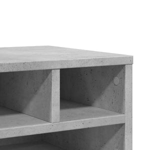 Βάση Εκτυπωτή Γκρι Σκυρ. 40x32x22,5 εκ. από Επεξεργασμένο Ξύλο