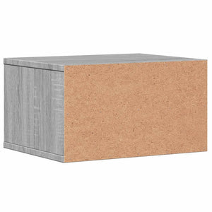 Βάση Εκτυπωτή Γκρι Sonoma 40x32x22,5 εκ. από Επεξεργασμένο Ξύλο