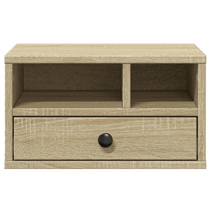 Βάση Εκτυπωτή Sonoma Δρυς 40x32x22,5 εκ. από Επεξεργασμένο Ξύλο - Pakobazaar