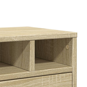 Βάση Εκτυπωτή Sonoma Δρυς 40x32x22,5 εκ. από Επεξεργασμένο Ξύλο - Pakobazaar