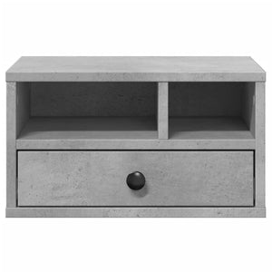 Βάση Εκτυπωτή Γκρι Σκυρ. 40x32x22,5 εκ. από Επεξεργασμένο Ξύλο