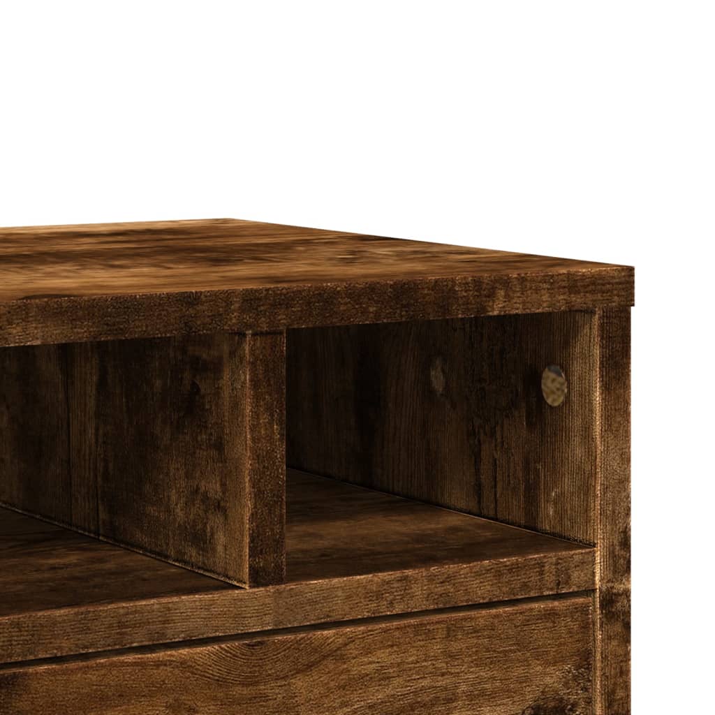 Βάση Εκτυπωτή Καπνιστή Δρυς 40x32x22,5 εκ. Επεξεργασμένο Ξύλο