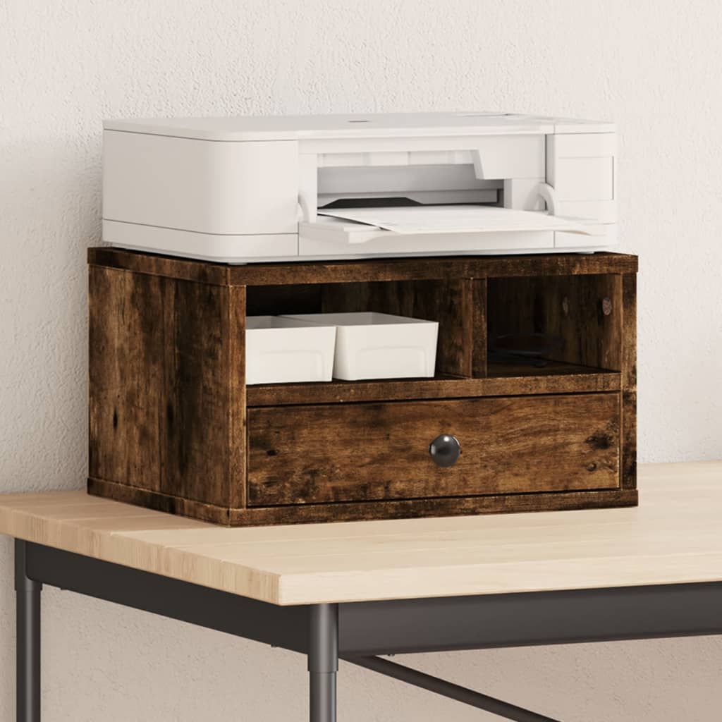 Βάση Εκτυπωτή Καπνιστή Δρυς 40x32x22,5 εκ. Επεξεργασμένο Ξύλο