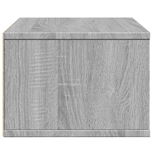 Βάση Εκτυπωτή Γκρι Sonoma 40x32x22,5 εκ. από Επεξεργασμένο Ξύλο