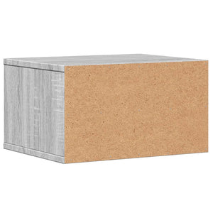 Βάση Εκτυπωτή Γκρι Sonoma 40x32x22,5 εκ. από Επεξεργασμένο Ξύλο