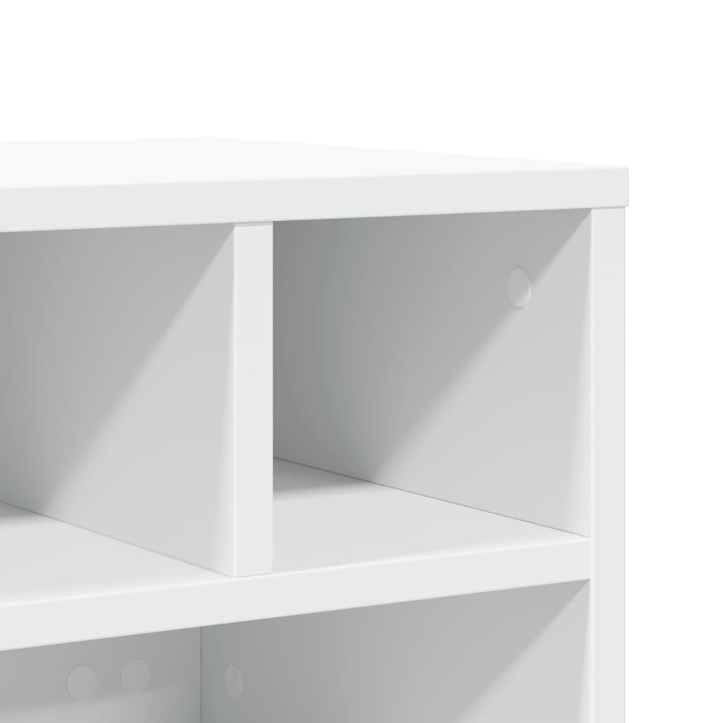 Βάση Εκτυπωτή με Ρόδες Λευκή 41x32x34,5 εκ. - Pakobazaar