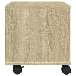 Βάση Εκτυπωτή με Ρόδες Sonoma Δρυς 41x32x34,5 εκ.