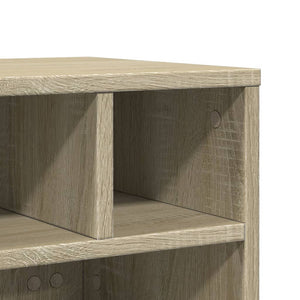 Βάση Εκτυπωτή με Ρόδες Sonoma Δρυς 41x32x34,5 εκ.