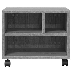 Βάση Εκτυπωτή με Ρόδες Γκρι Sonoma 41x32x34,5 εκ. - Pakobazaar