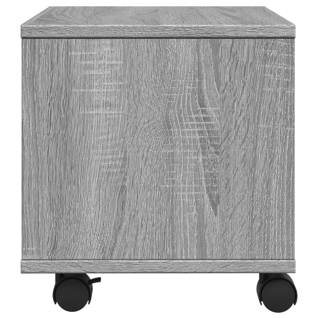 Βάση Εκτυπωτή με Ρόδες Γκρι Sonoma 41x32x34,5 εκ. - Pakobazaar