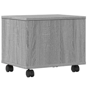 Βάση Εκτυπωτή με Ρόδες Γκρι Sonoma 41x32x34,5 εκ. - Pakobazaar