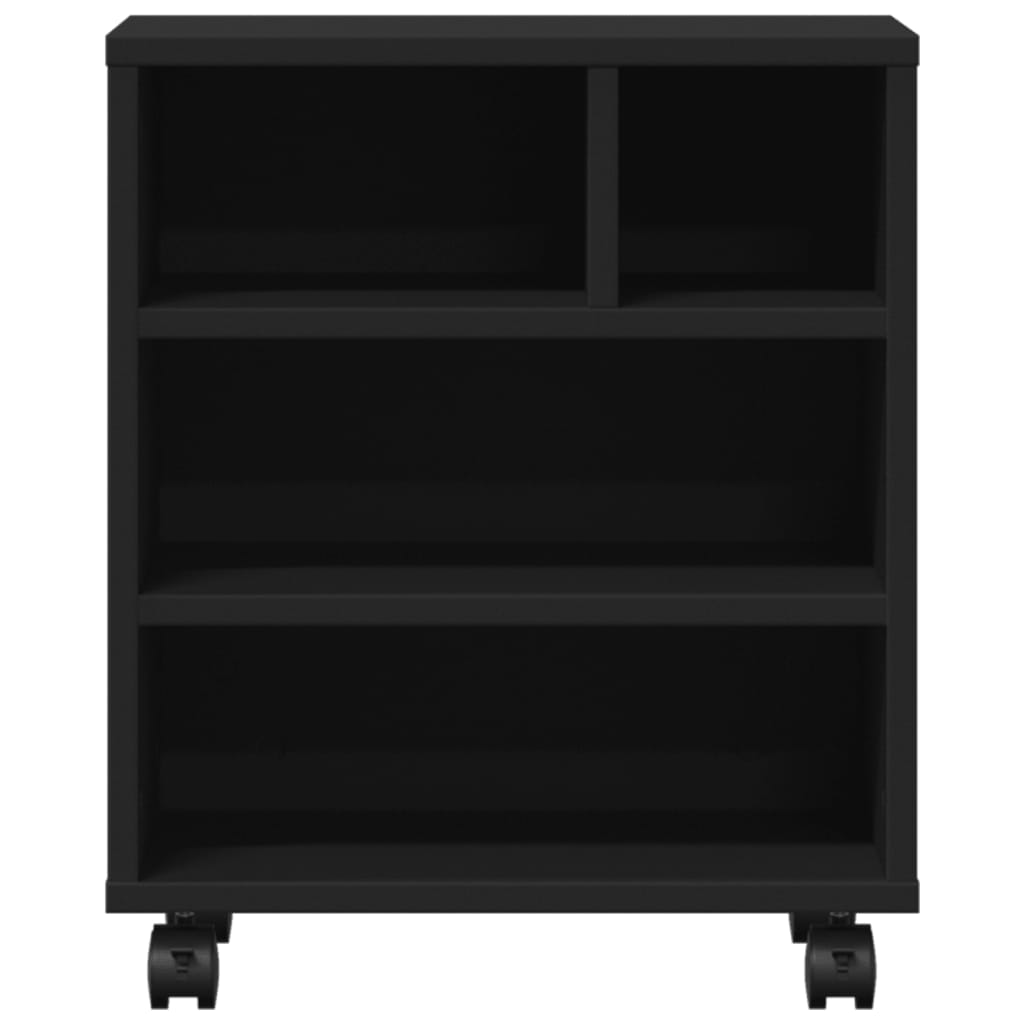 Βάση Εκτυπωτή με Ρόδες Μαύρο 41 x 32 x 48 εκ.