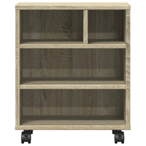 Βάση Εκτυπωτή με Ρόδες Sonoma Δρυς 41 x 32 x 48 εκ. - Pakobazaar