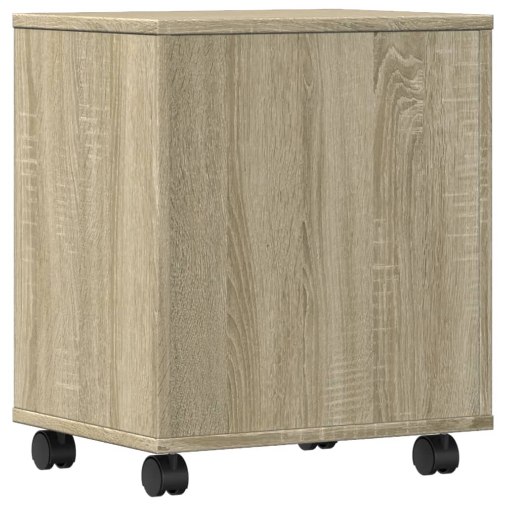 Βάση Εκτυπωτή με Ρόδες Sonoma Δρυς 41 x 32 x 48 εκ. - Pakobazaar