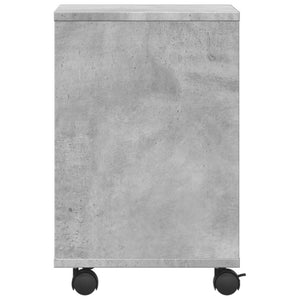 Βάση Εκτυπωτή με Ρόδες Γκρι Σκυρ. 41 x 32 x 48 εκ. - Pakobazaar