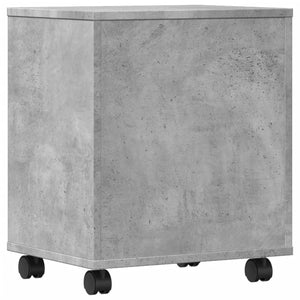 Βάση Εκτυπωτή με Ρόδες Γκρι Σκυρ. 41 x 32 x 48 εκ. - Pakobazaar