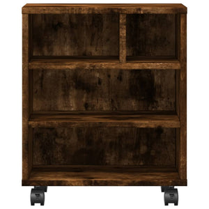 Βάση Εκτυπωτή με Ρόδες Καπνιστή Δρυς 41 x 32 x 48 εκ. - Pakobazaar