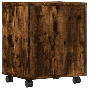 Βάση Εκτυπωτή με Ρόδες Καπνιστή Δρυς 41 x 32 x 48 εκ. - Pakobazaar