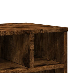 Βάση Εκτυπωτή με Ρόδες Καπνιστή Δρυς 41 x 32 x 48 εκ. - Pakobazaar