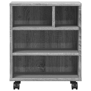 Βάση Εκτυπωτή με Ρόδες Γκρι Sonoma 41 x 32 x 48 εκ.