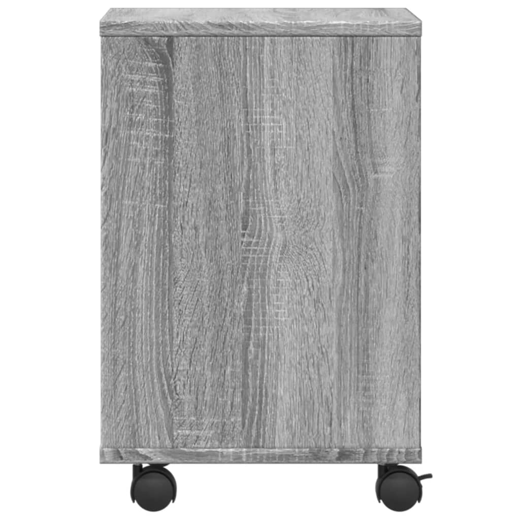 Βάση Εκτυπωτή με Ρόδες Γκρι Sonoma 41 x 32 x 48 εκ.
