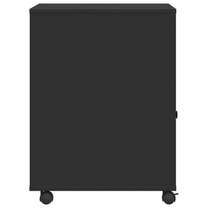 Βάση Εκτυπωτή με Ρόδες Μαύρο 60x50x67 εκ.