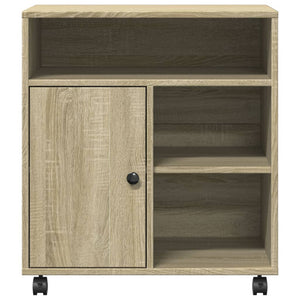 Βάση Εκτυπωτή με Ρόδες Sonoma Δρυς 60x50x67 εκ. - Pakobazaar