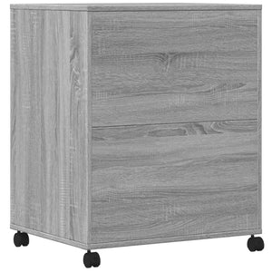 Βάση Εκτυπωτή με Ρόδες Γκρι Sonoma 60 x 48 x 74 εκ.
