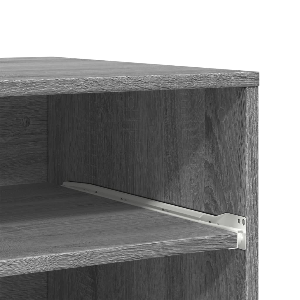 Βάση Εκτυπωτή με Ρόδες Γκρι Sonoma 60 x 48 x 74 εκ.