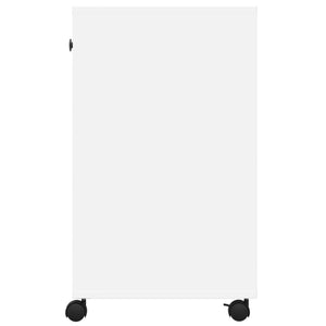 Βάση Εκτυπωτή με Ρόδες Λευκή 60x40x68,5 εκ. - Pakobazaar