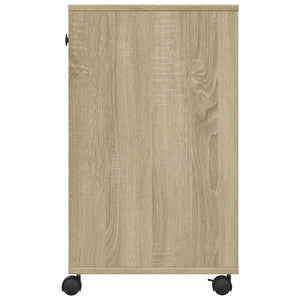 Βάση Εκτυπωτή με Ρόδες Sonoma Δρυς 60x40x68,5 εκ. - Pakobazaar