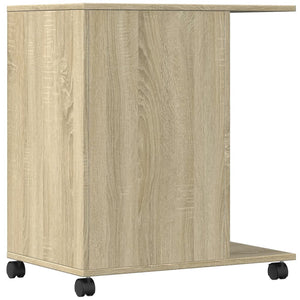 Βάση Εκτυπωτή με Ρόδες Sonoma Δρυς 60x40x68,5 εκ. - Pakobazaar