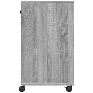 Βάση Εκτυπωτή με Ρόδες Γκρι Sonoma 60x40x68,5 εκ.