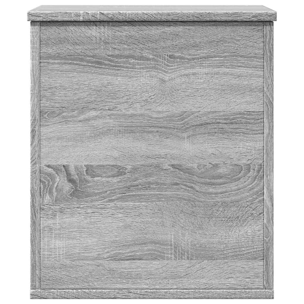 Κουτί Αποθήκευσης Γκρι sonoma 40x42x46 εκ. Επεξεργασμένο Ξύλο