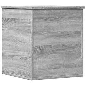 Κουτί Αποθήκευσης Γκρι sonoma 40x42x46 εκ. Επεξεργασμένο Ξύλο