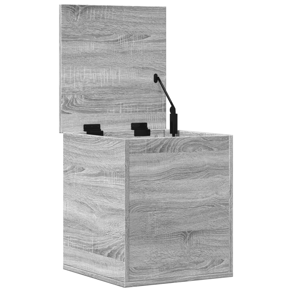 Κουτί Αποθήκευσης Γκρι sonoma 40x42x46 εκ. Επεξεργασμένο Ξύλο