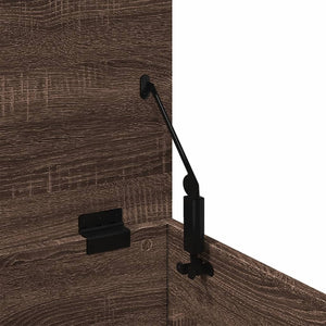 Κουτί Αποθήκευσης Καφέ δρυς 40x42x46 εκ. Επεξεργασμένο Ξύλο